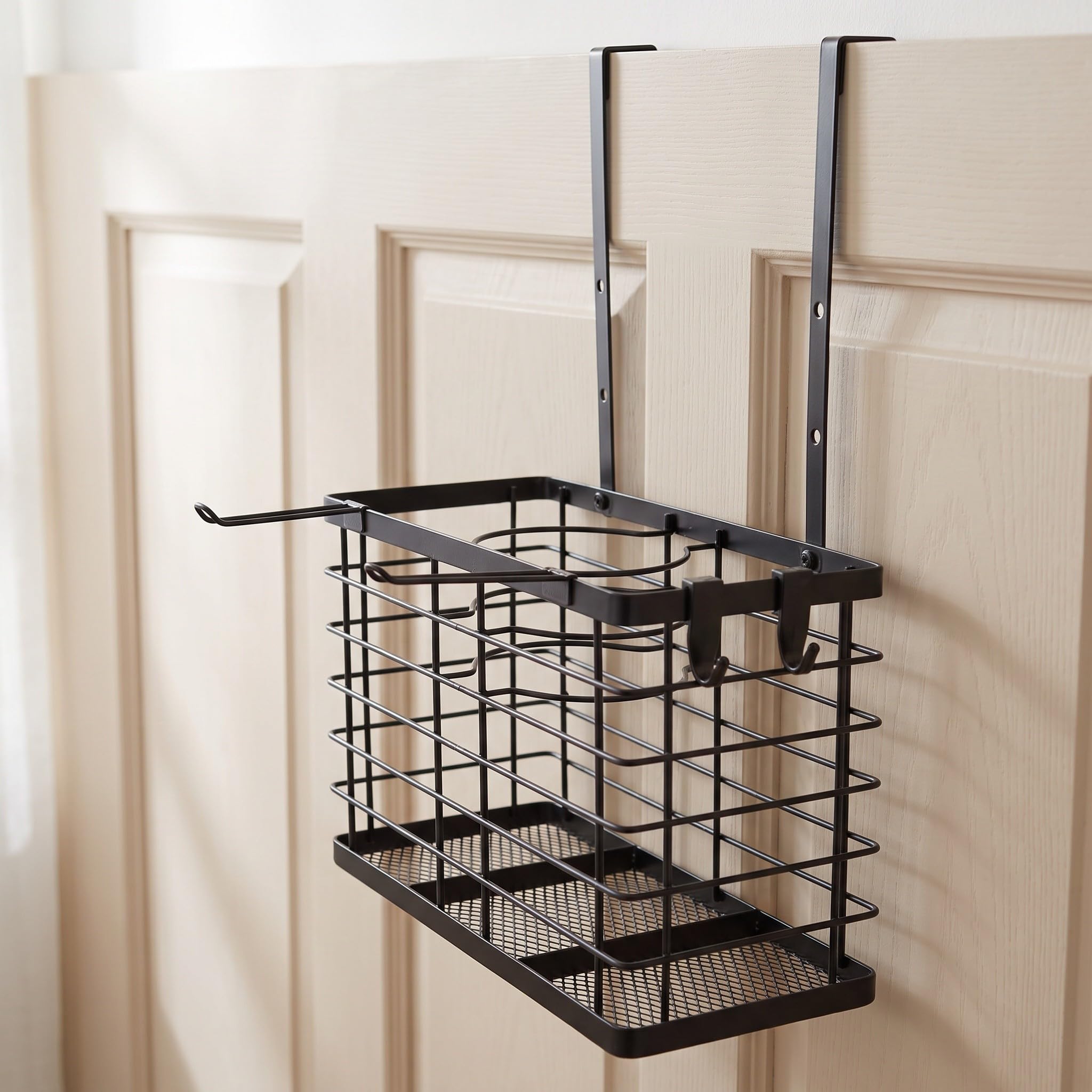 OUNONA Soporte para secador de Pelo, Organizador de baño para Puerta de