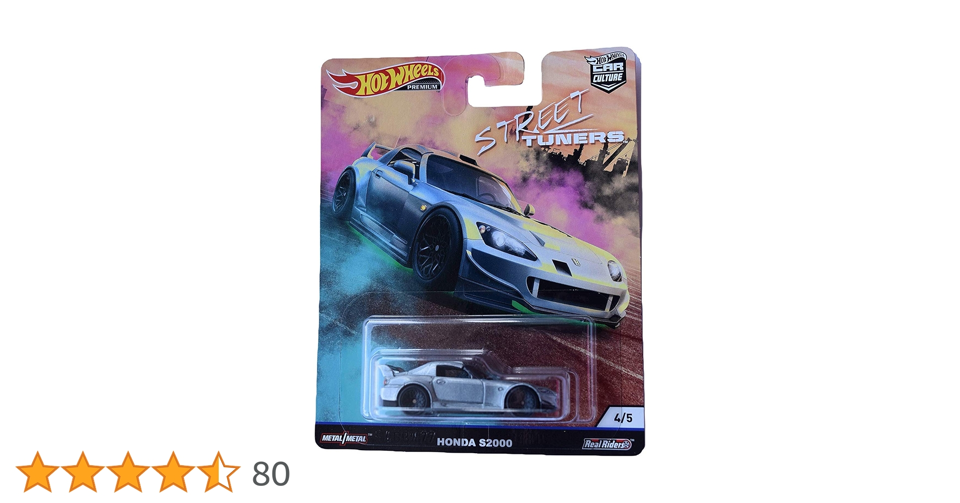 Amazon | Hot Wheels Car Culture Honda S2000 4/5、シルバー