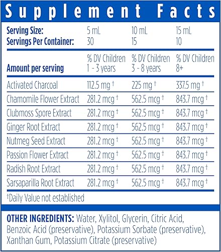 Miniatura 4 de Tummy Calm Dr. Kids - Alivio de gases y apoyo para el malestar estomacal, gotas de gas para recién nacidos y niños, solución oral segura y suave,
