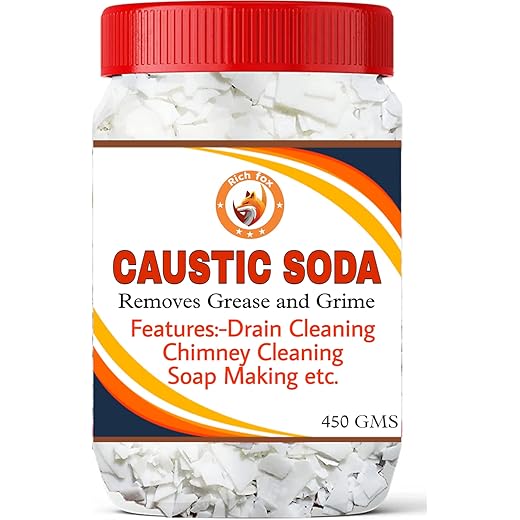 Caustic Soda Flakes 450g