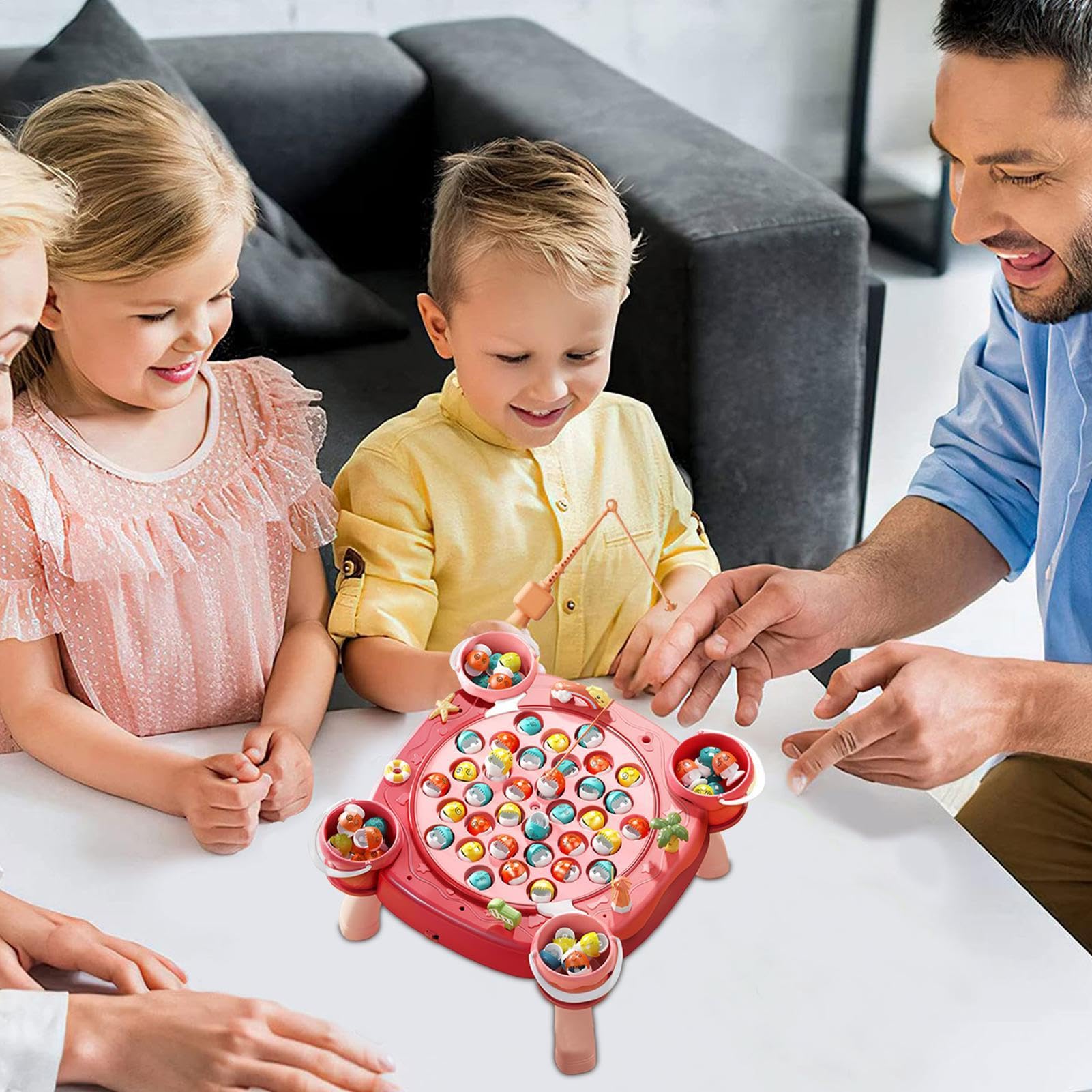 Caza de Pesca, Juego de Pesca para niños Tabla de Pescado para niños