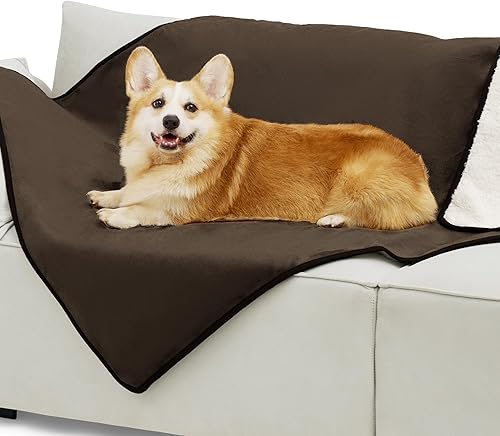 Miniatura 148 de Bedsure Manta de gato para gatos de interior – Manta impermeable calmante para proteger el sofá y la cama, manta de forro polar Sherpa