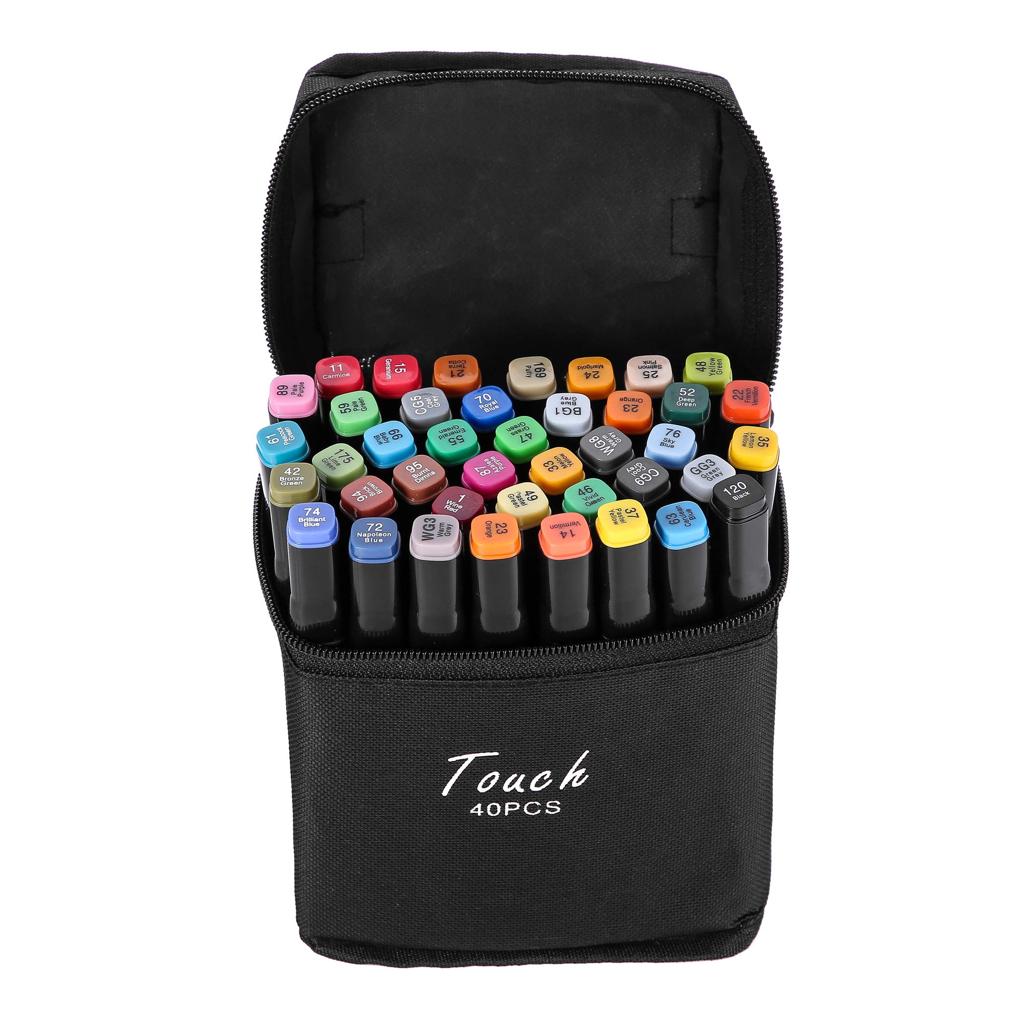 Buy 40 Colors Graphic Marker Pen Dual Tip Sketch Pen Twin Marker Double