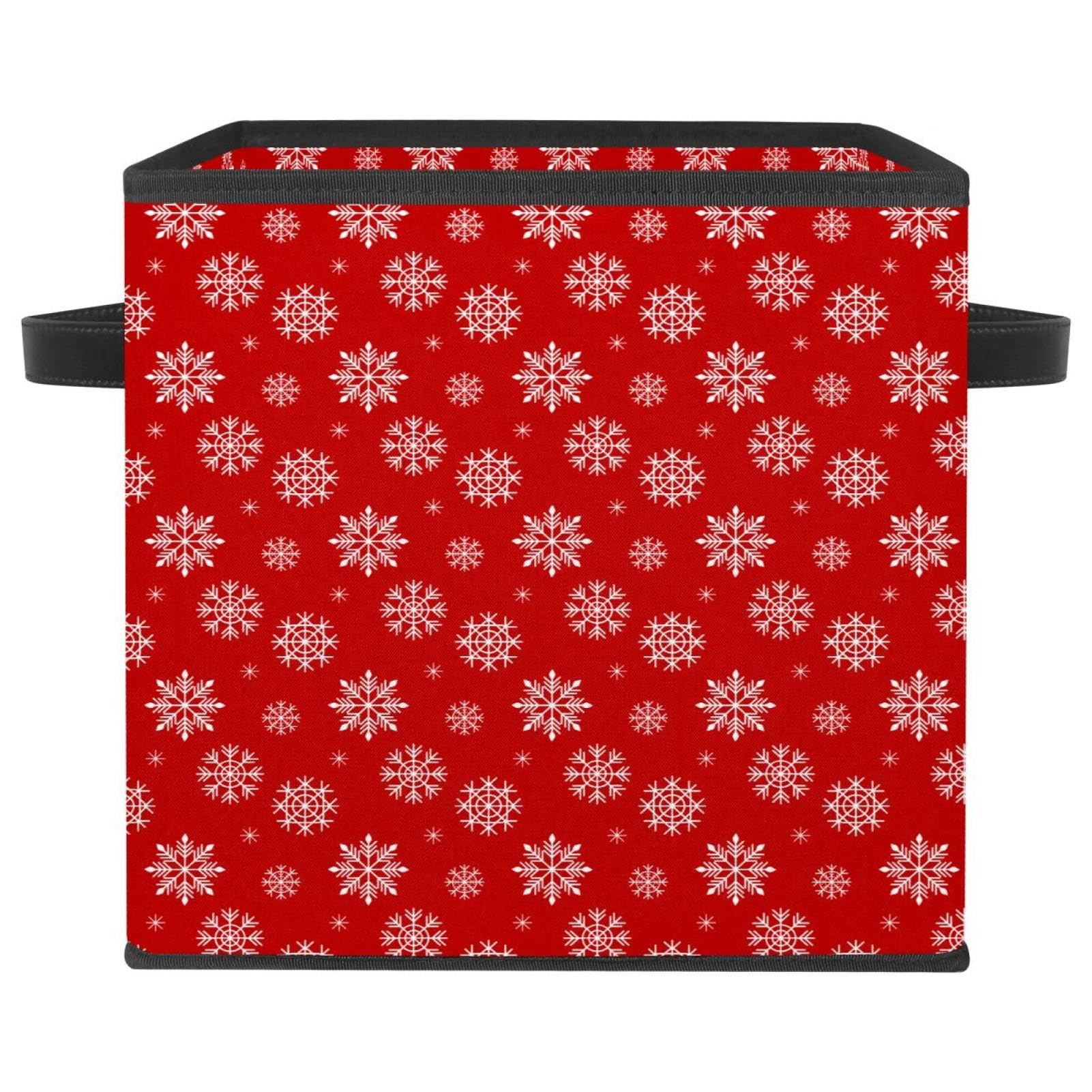 Boîte de rangement pour chambre d'enfant et placard au motif flocon