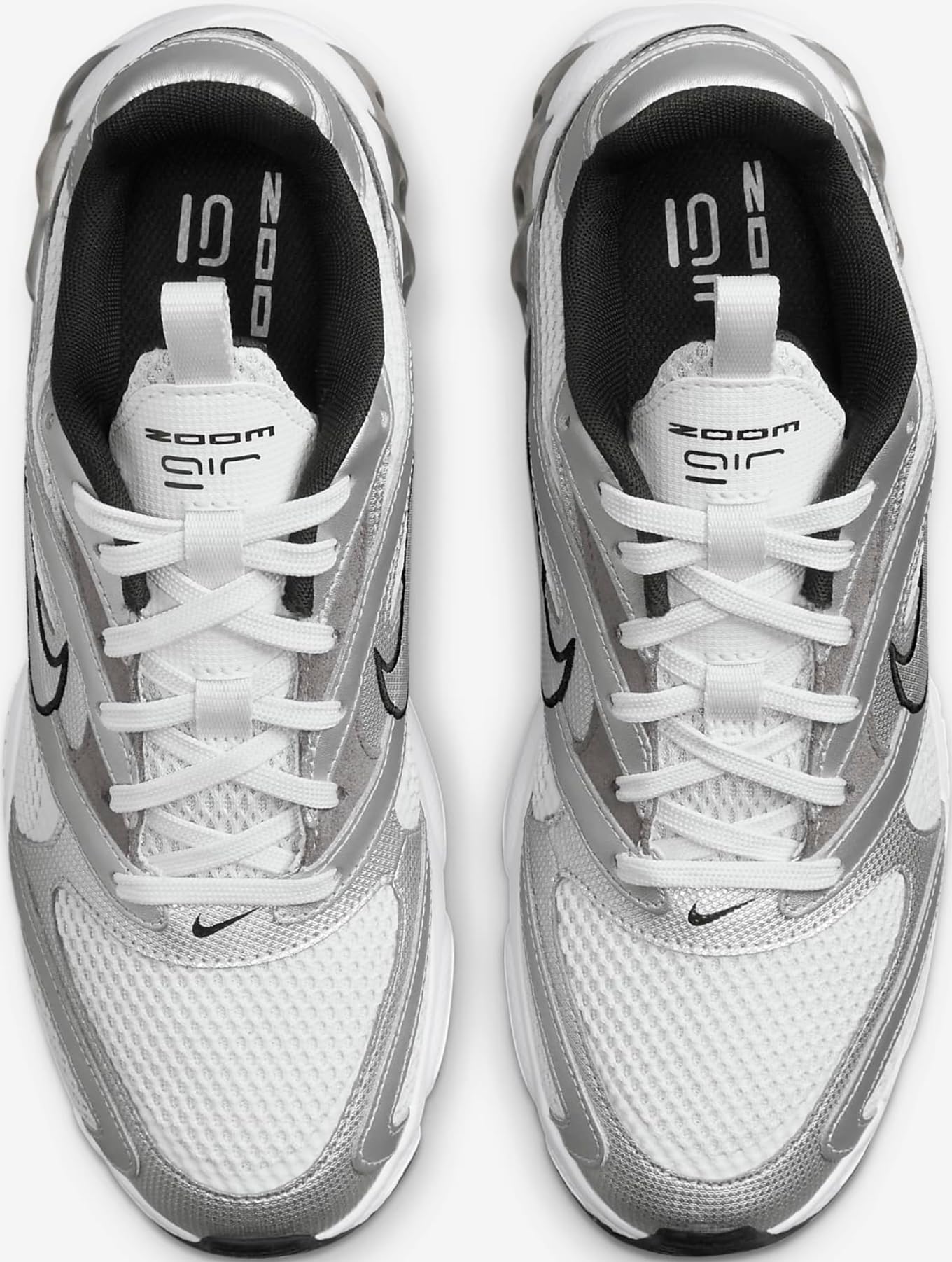 Nike Zoom Air Fire Women's Shoes (DR7852-001, Photon Dust/White/Smoke Grey/Metallic Silver)