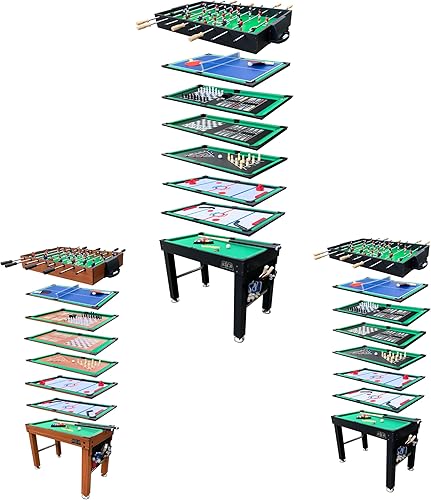 KICK Defender - Mesa multijuego 10 en 1 de 48"