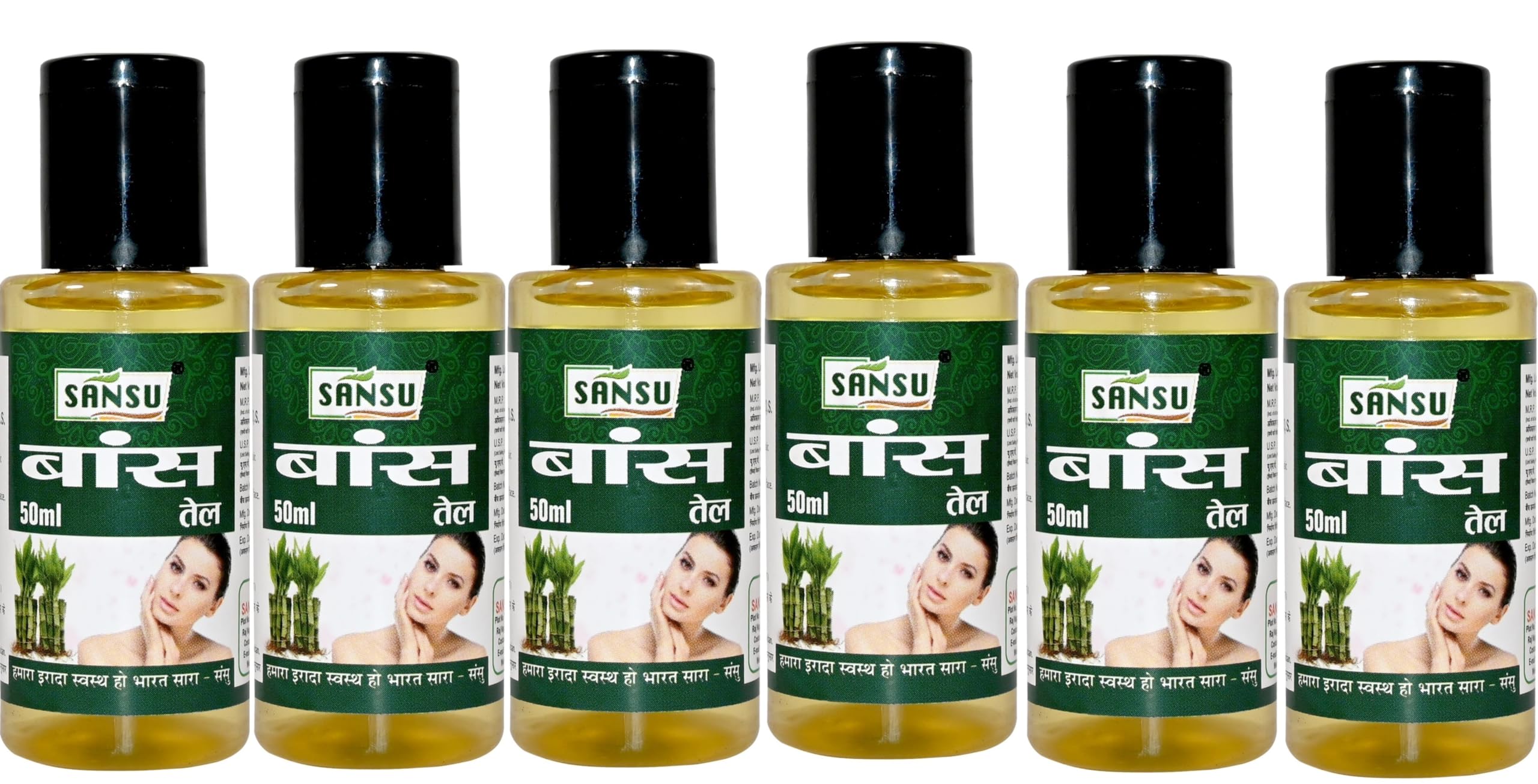 Sansu Bamboo Ka Oil 50ml (Pack of 6) | Pure & Organic.-image-19