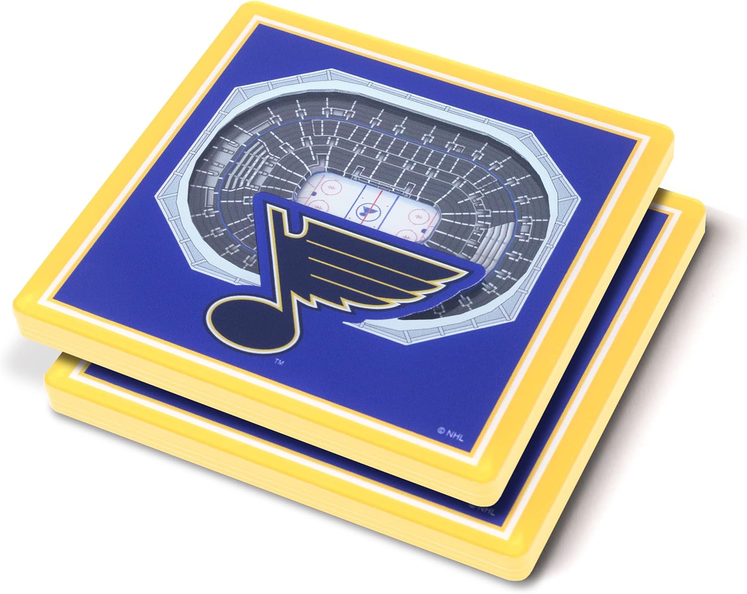 YouTheFan NHL 3D StadiumView Coasters