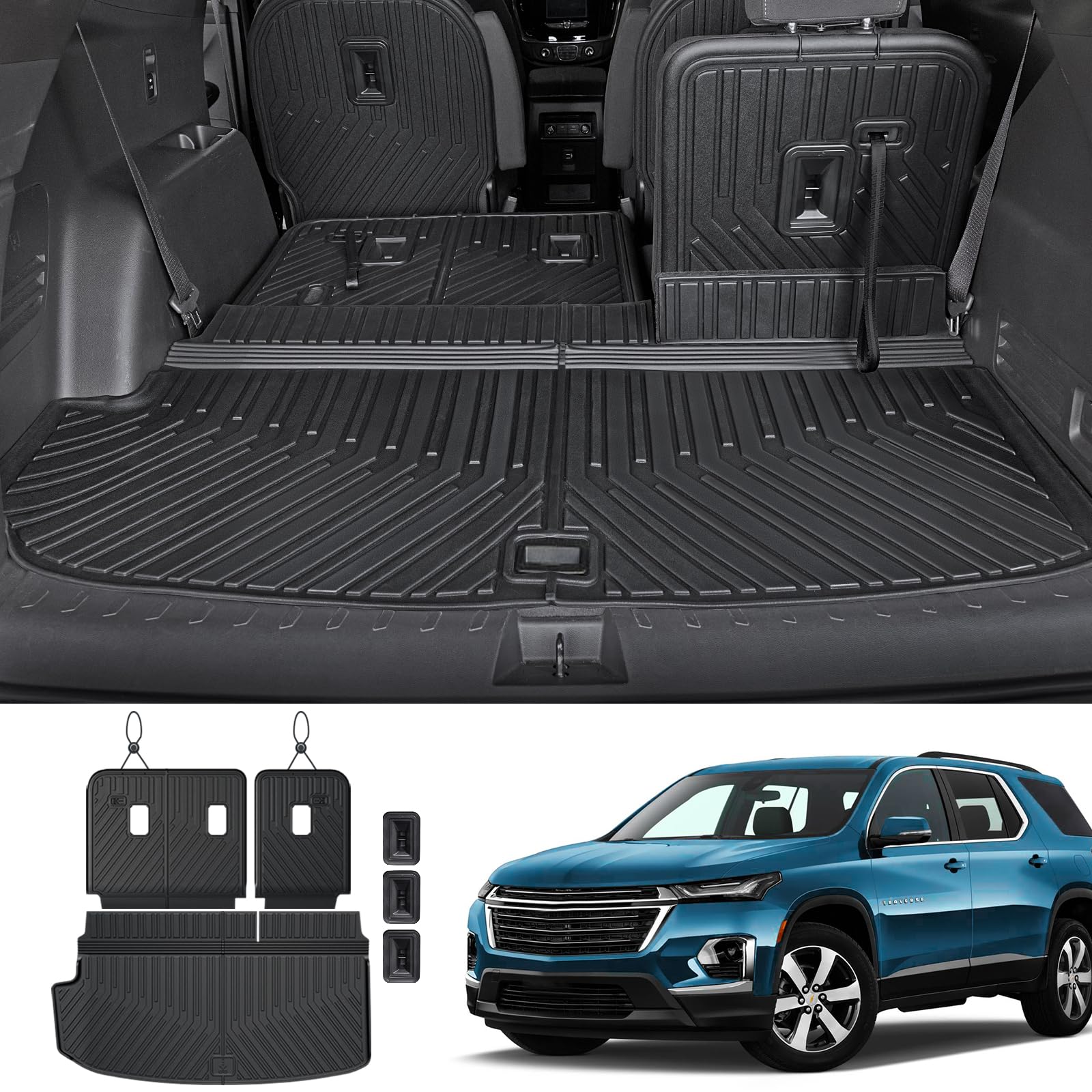 Cargo Mat for Chevy Traverse 2018-2023 Accessories