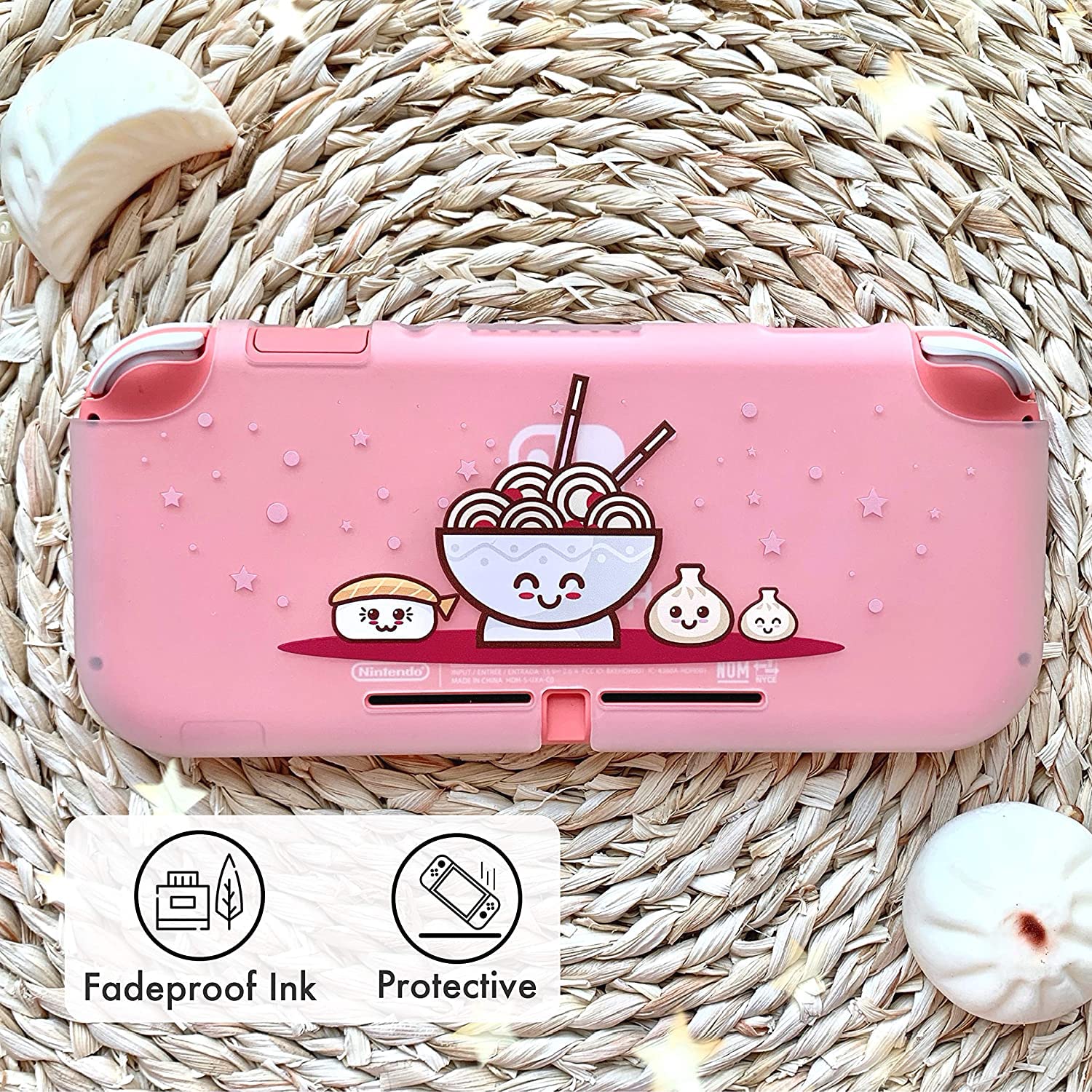 Amazon.com: BelugaDesign Ramen Sushi Switch Case | Food Dumpling