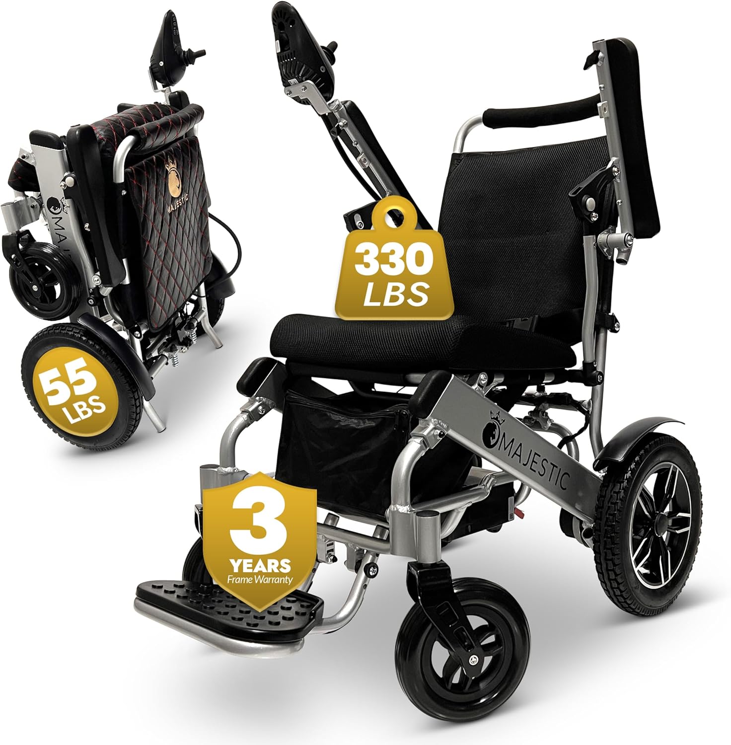 Majestic IQ-8000 Electric Wheelchairs For Adults,Motorized Wheelchairs For Seniors - View #7
