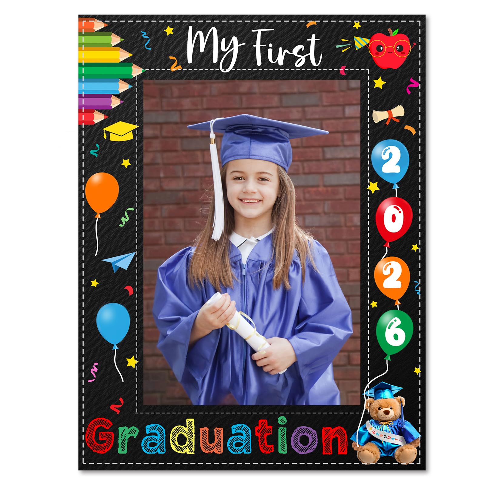 Amazon.com - HEYINSHEN My First Graduations Picture Frames 2026