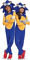 Vista 1 de Disguise Sonic Costumes for Kids, Official Sonic Prime Character Hooded Jumpsuits