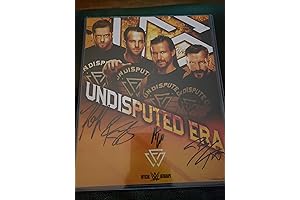 WWE UNDISPUTED ERA AUTOGRAPHED PHOTO