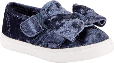 Amazon.com: Wonder Nation - Zapatos casuales de terciopelo para niñas,  azul, 8 bebé mayor(de uno a dos años) : Ropa, Zapatos y Joyería