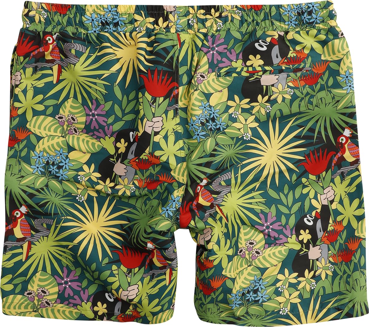 Tropical Männer Badeshort Multicolor