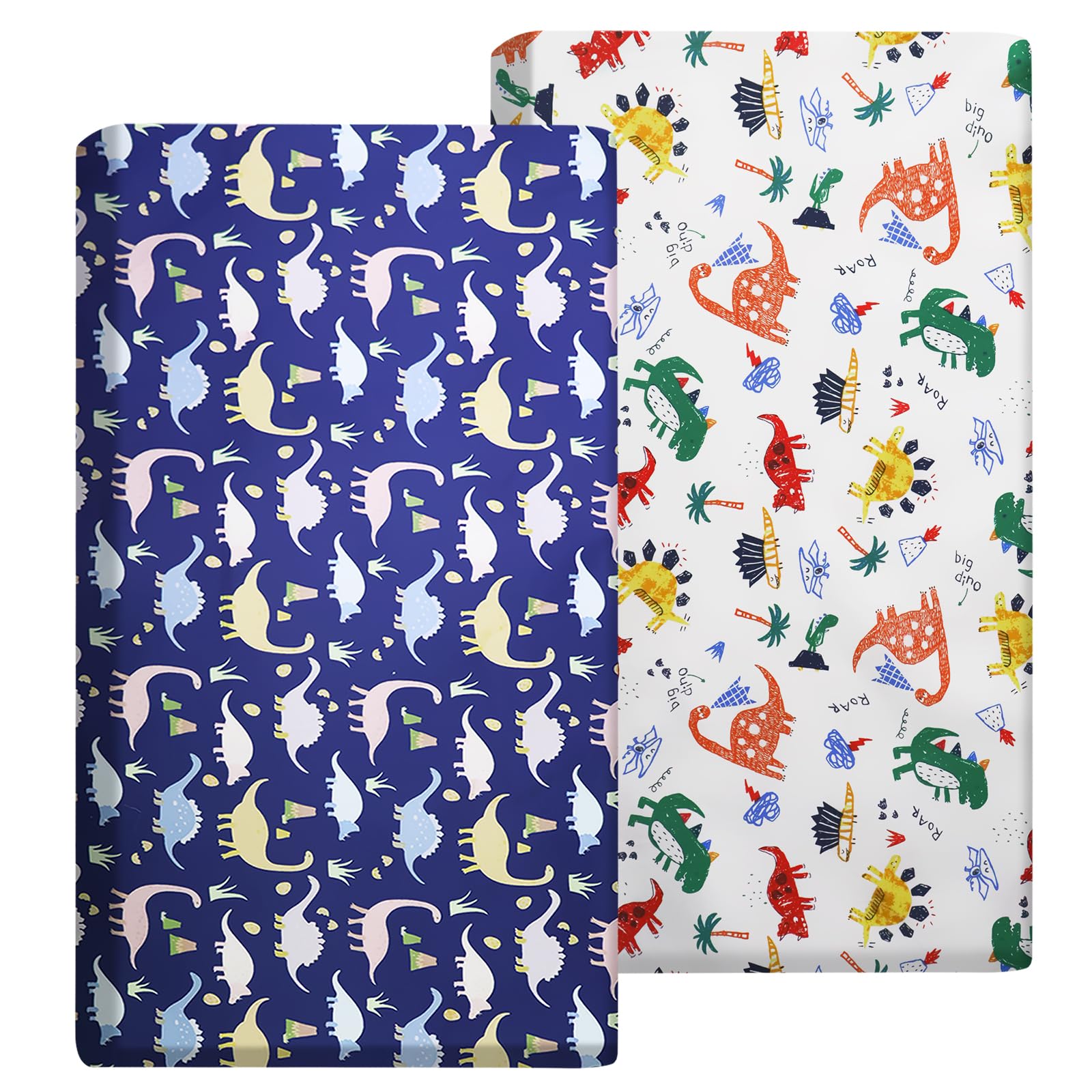 Cot Bed Fitted Sheets 2 Pack of 140 x 70 Fitted 100% Cotton Soft