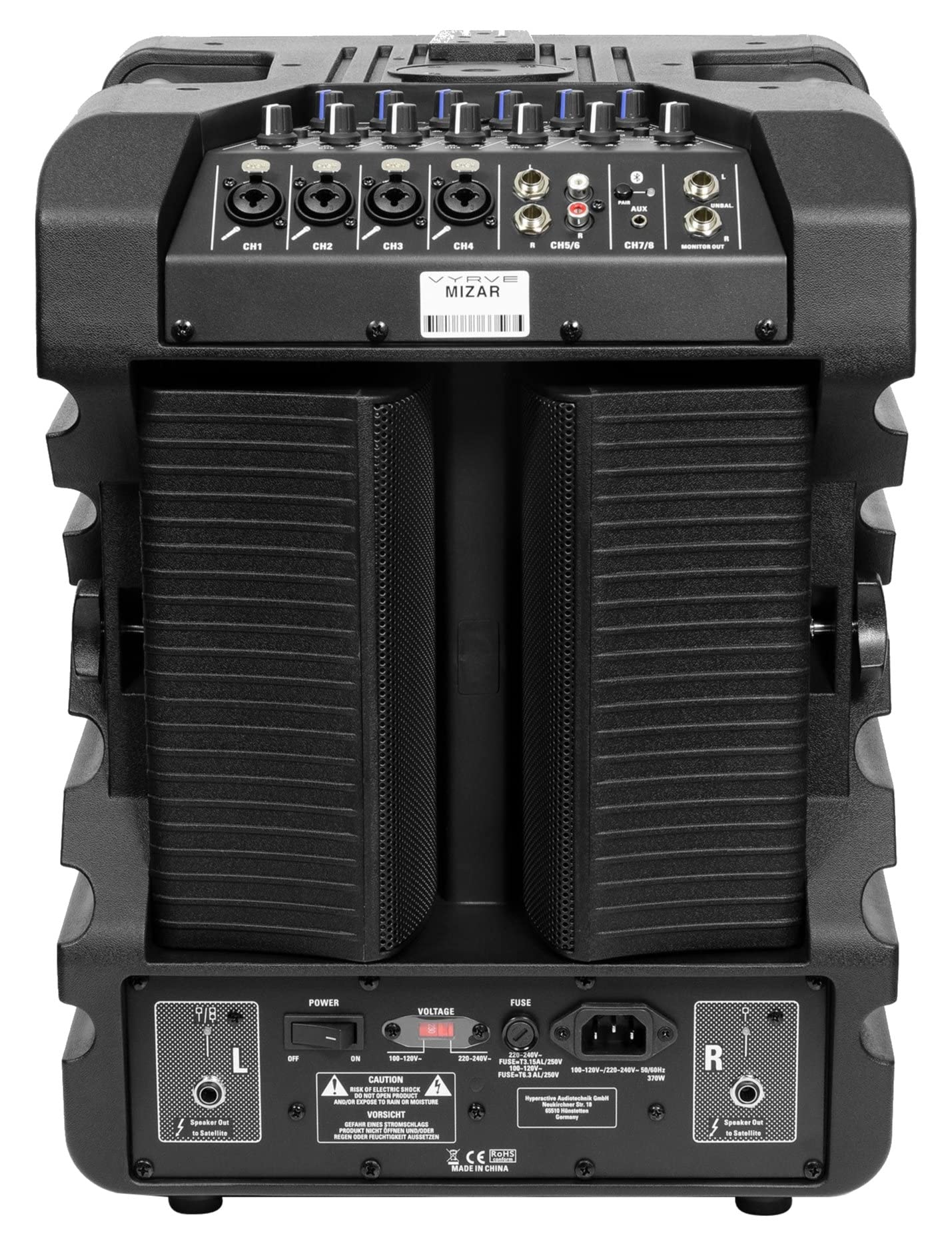 Mizar Aktiv-Bluetooth-Lautsprecher