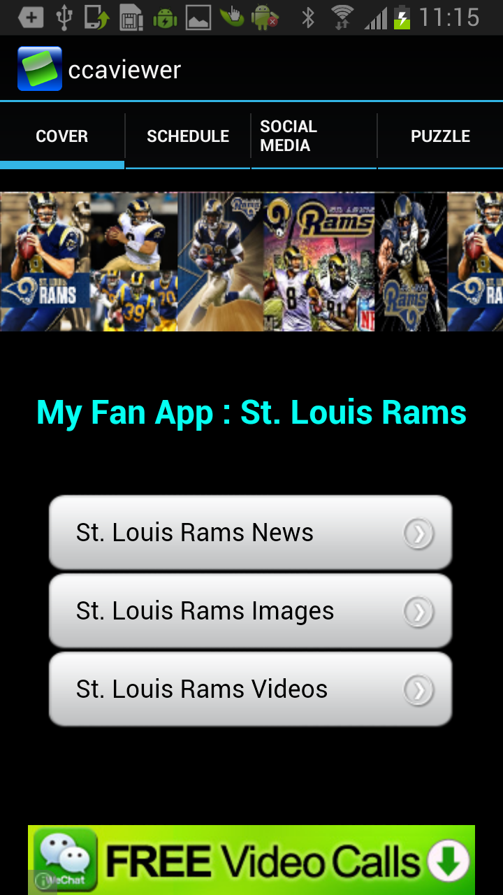 My Rams App My Fan App : St Louis Rams - App on Amazon Appstore