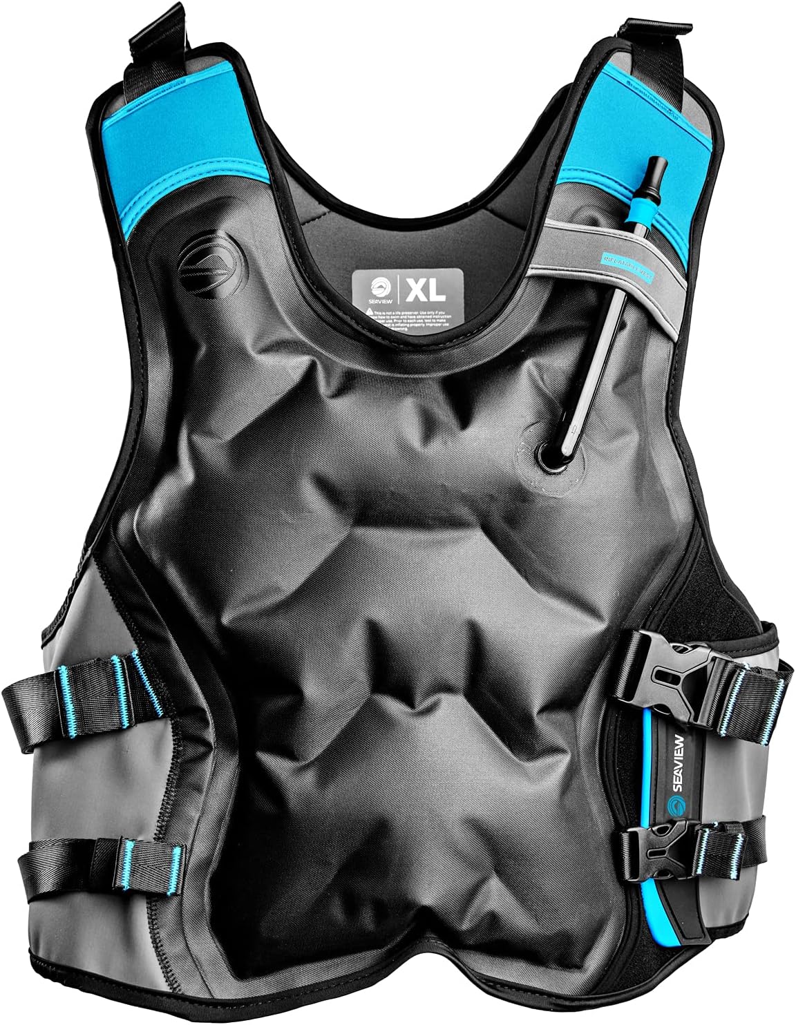 Wildhorn Inflatable Snorkel Vest - Premium Snorkel Jacket for Adults. Balanced Flotation, Secure Lock and Comfort Fit. for Snorkeling, Paddle-Boarding and Other Low Impact Water Sports. : Sports & Outdoors