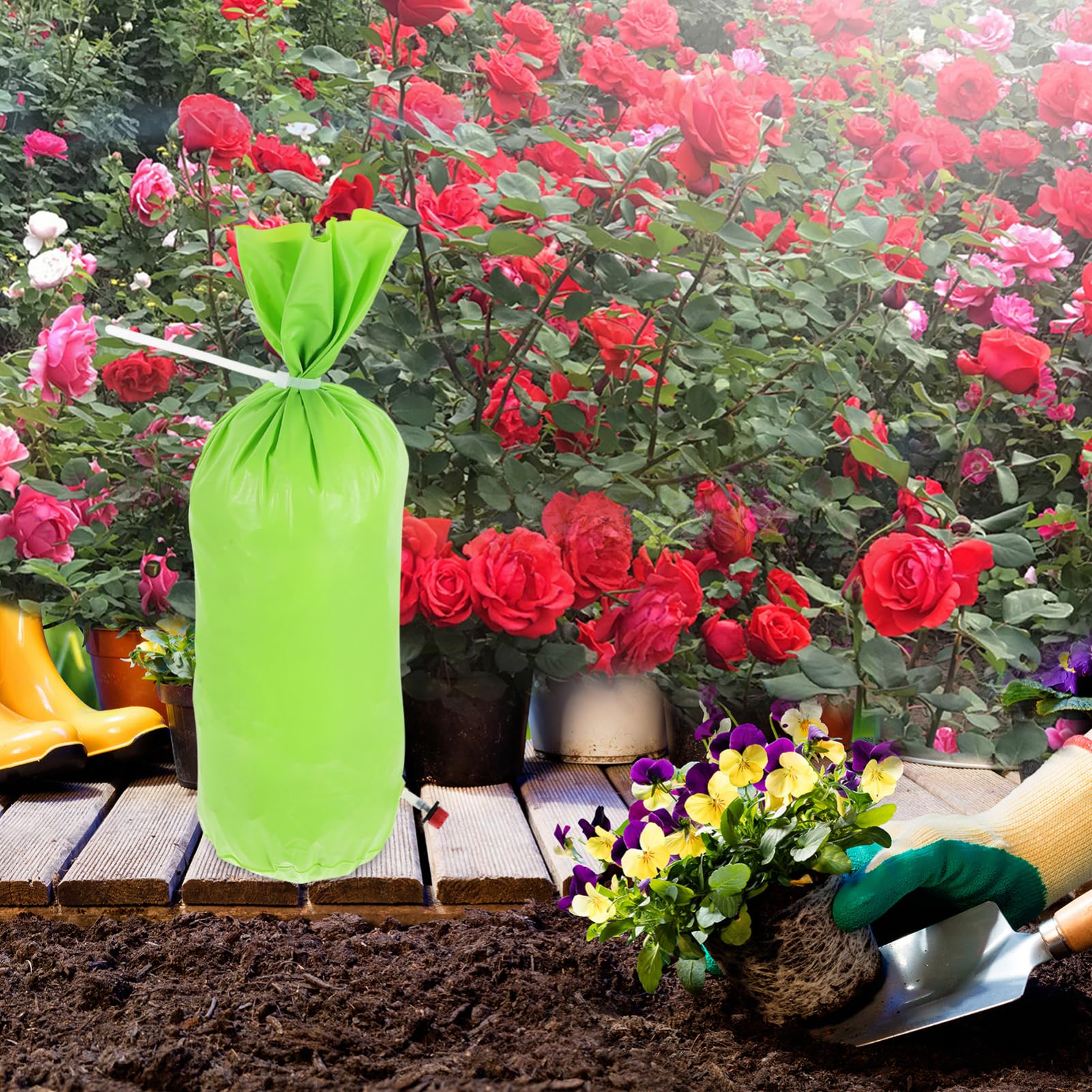 TOYANDONA 3 Set Irrigazione Per Per Lento Irrigazione Per Piante Per Giardinaggio E Delle Piante 2 Pezzi * 3