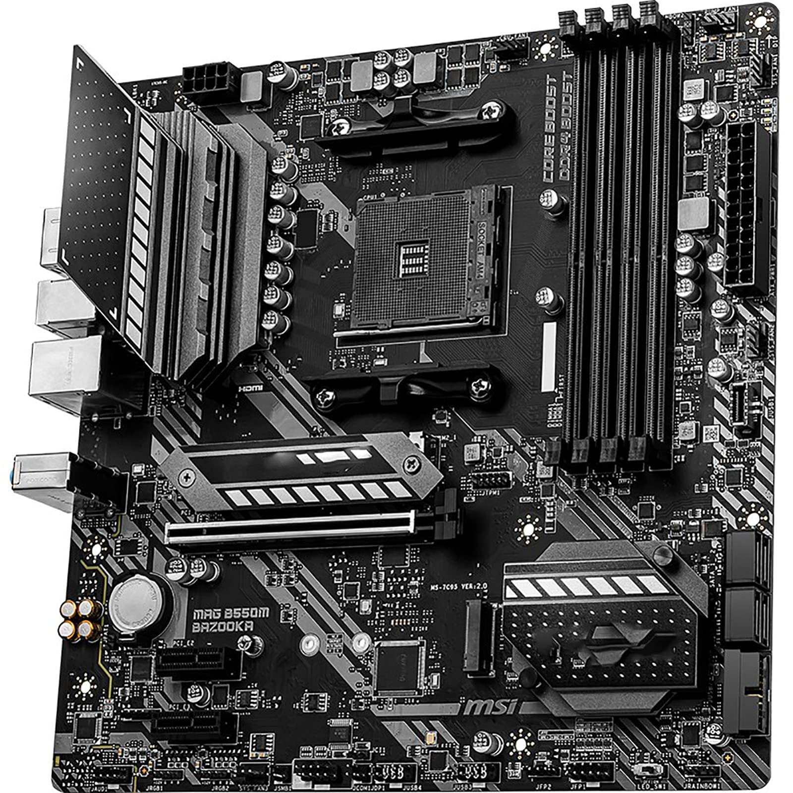 Dongbin FIT for MSI/MAG B550M Bazooka Rocket Computer Motherboard Supports 5600 X/X / 3600 X 5800 X 
