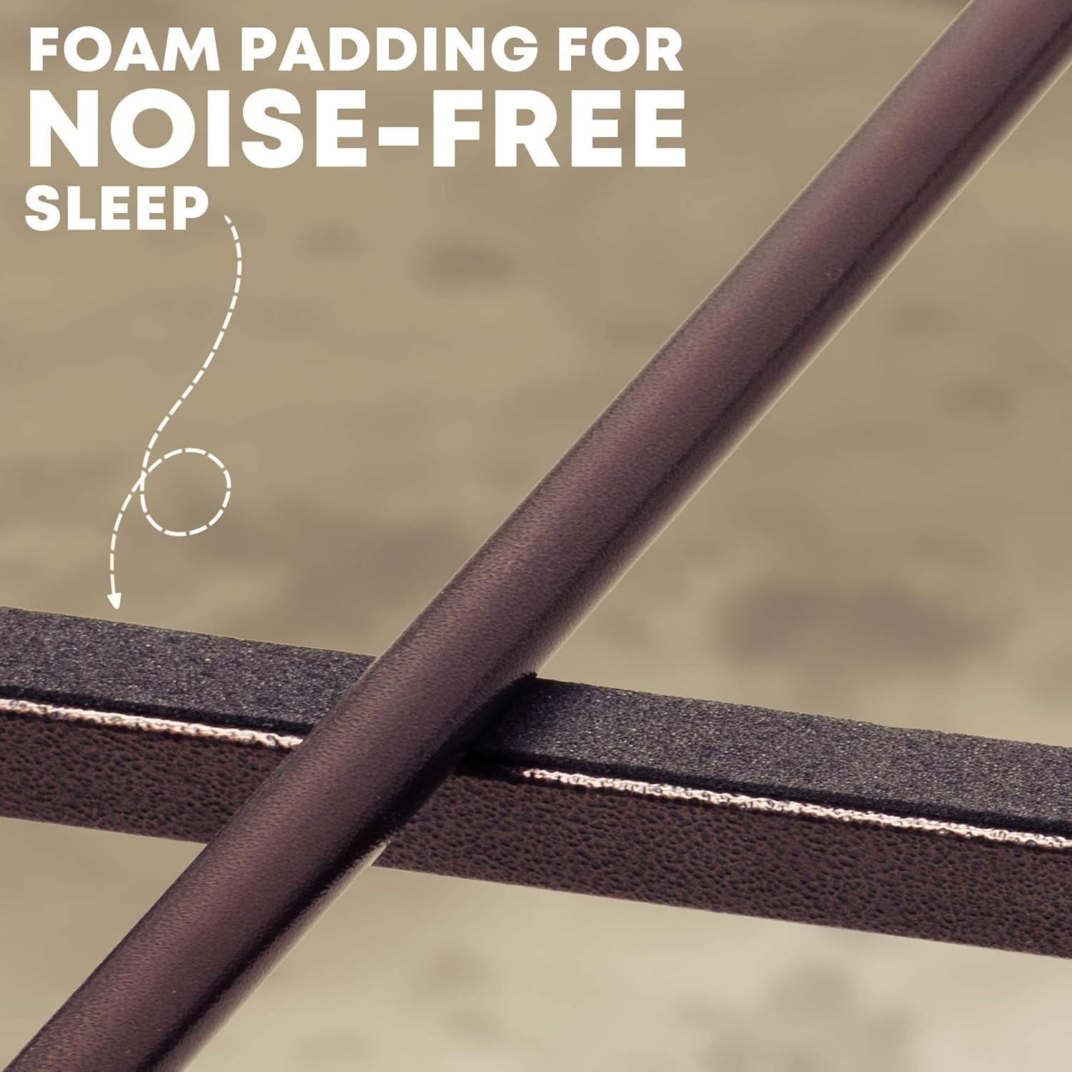 Buy AMBEE21 Vintage Queen Metal Bed Frame with Headboard and Footboard