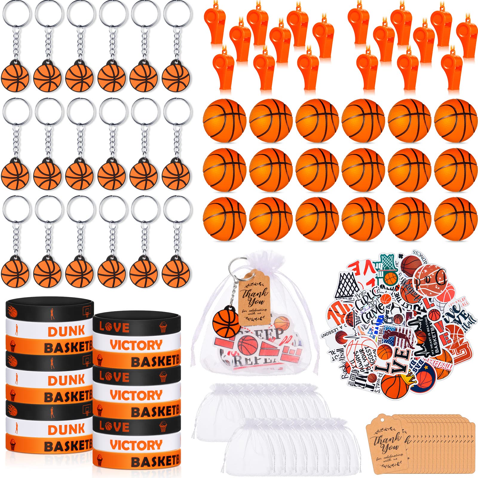 HyDren 158 Pcs Basketball Party Favors
