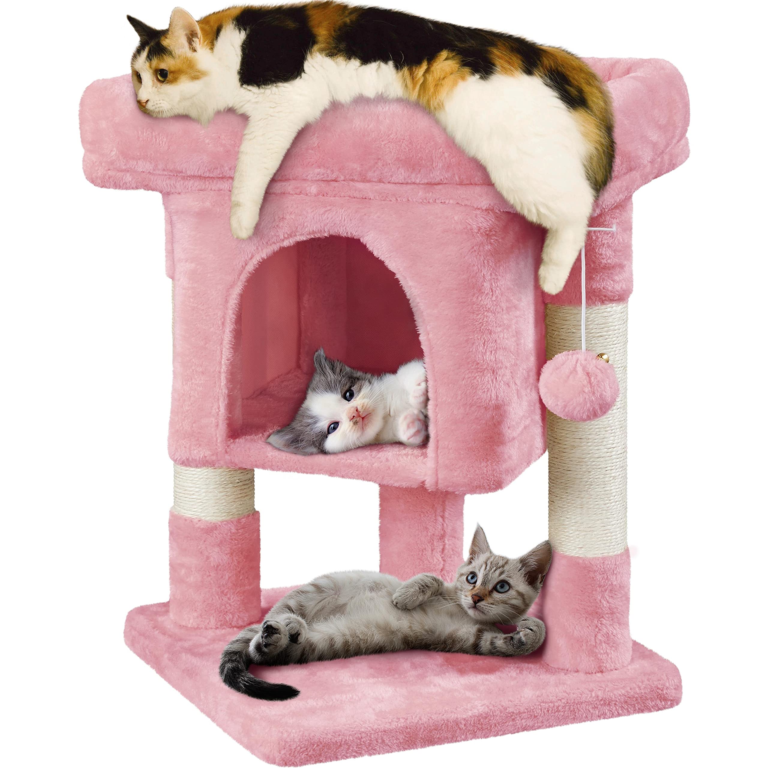costoffs Cat Tree with Detachable Ball