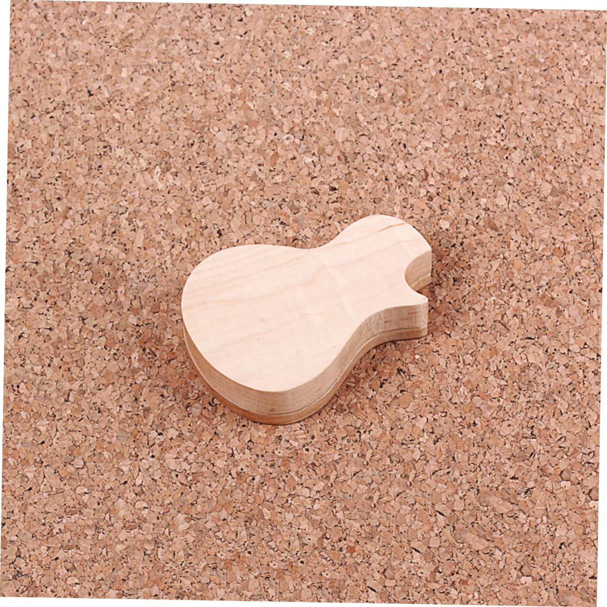 Yardwe Scatola Porta Plettri Per Chitarra in Legno Di Acero Plettri Inclusi Per Riporre e Organizzare Chitarra