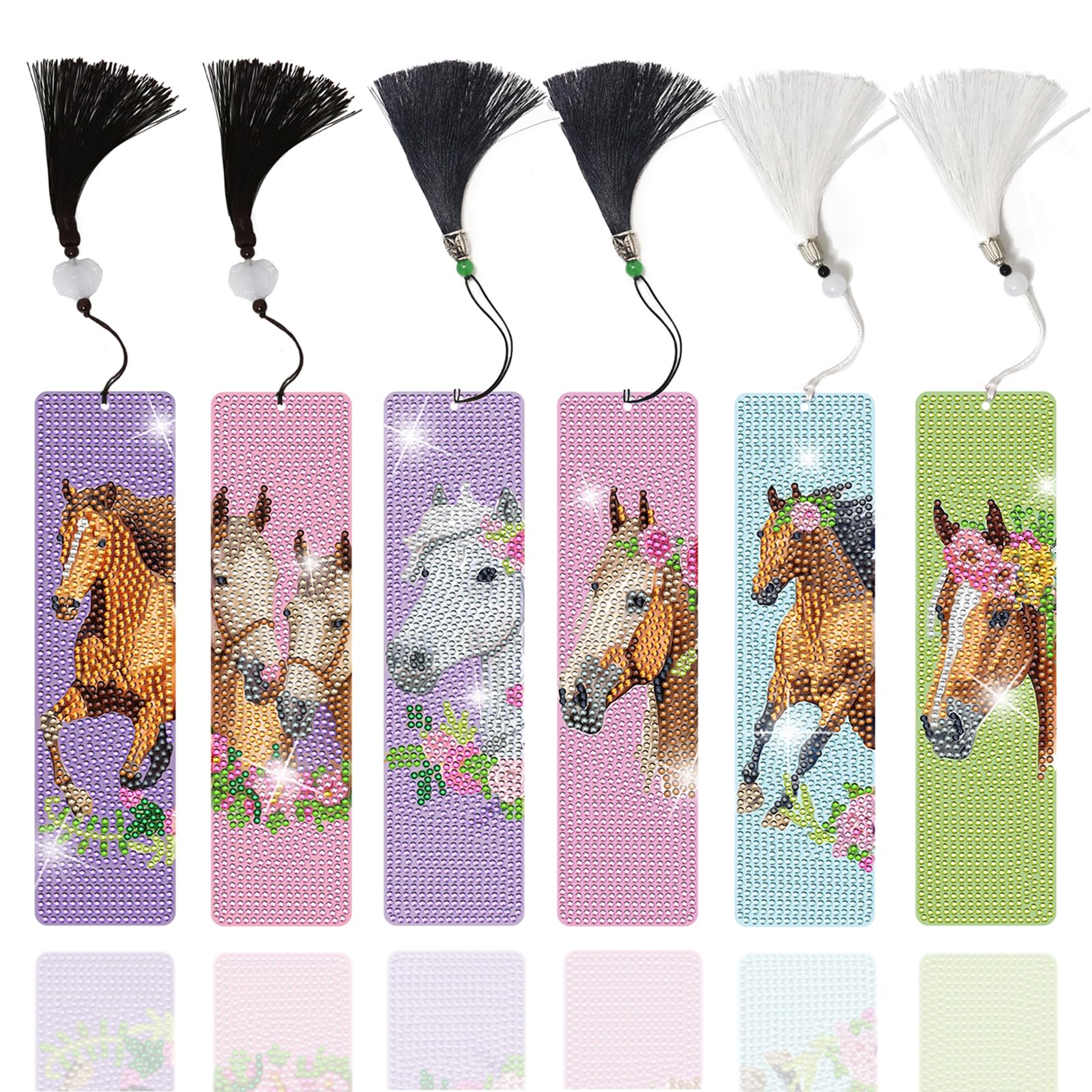 Diamond Painting Marque Page 6 Marque-pages Diamond Painting Plume - Activité Créative Enfants 7-10 Ans Activité Manuelle Enfants