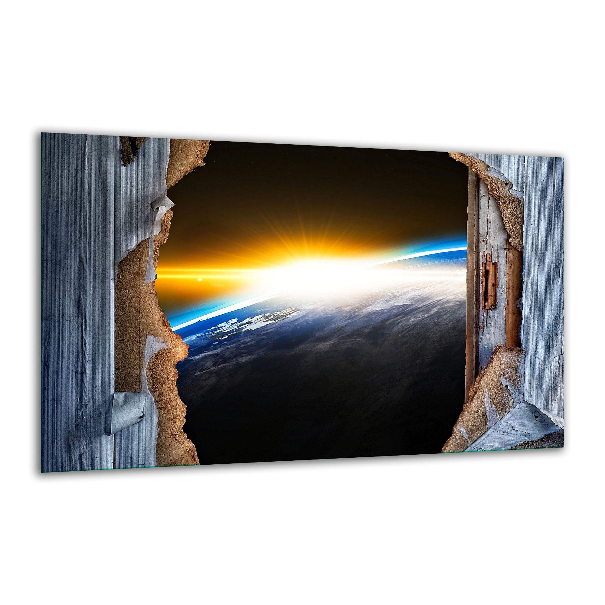 Copri Piano Cottura Induzione 80x52 Vetro Nero Astratto | Protezione Top