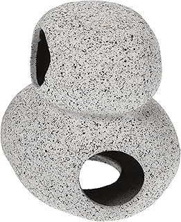 Mipcase Acessórios Para Aquário Caverna De Peixe Decorativa Caverna De Aquário Delicada Decoração De Caverna De Camarão Vívida Acessório De Aquário Decoração De Aquário De Peixes