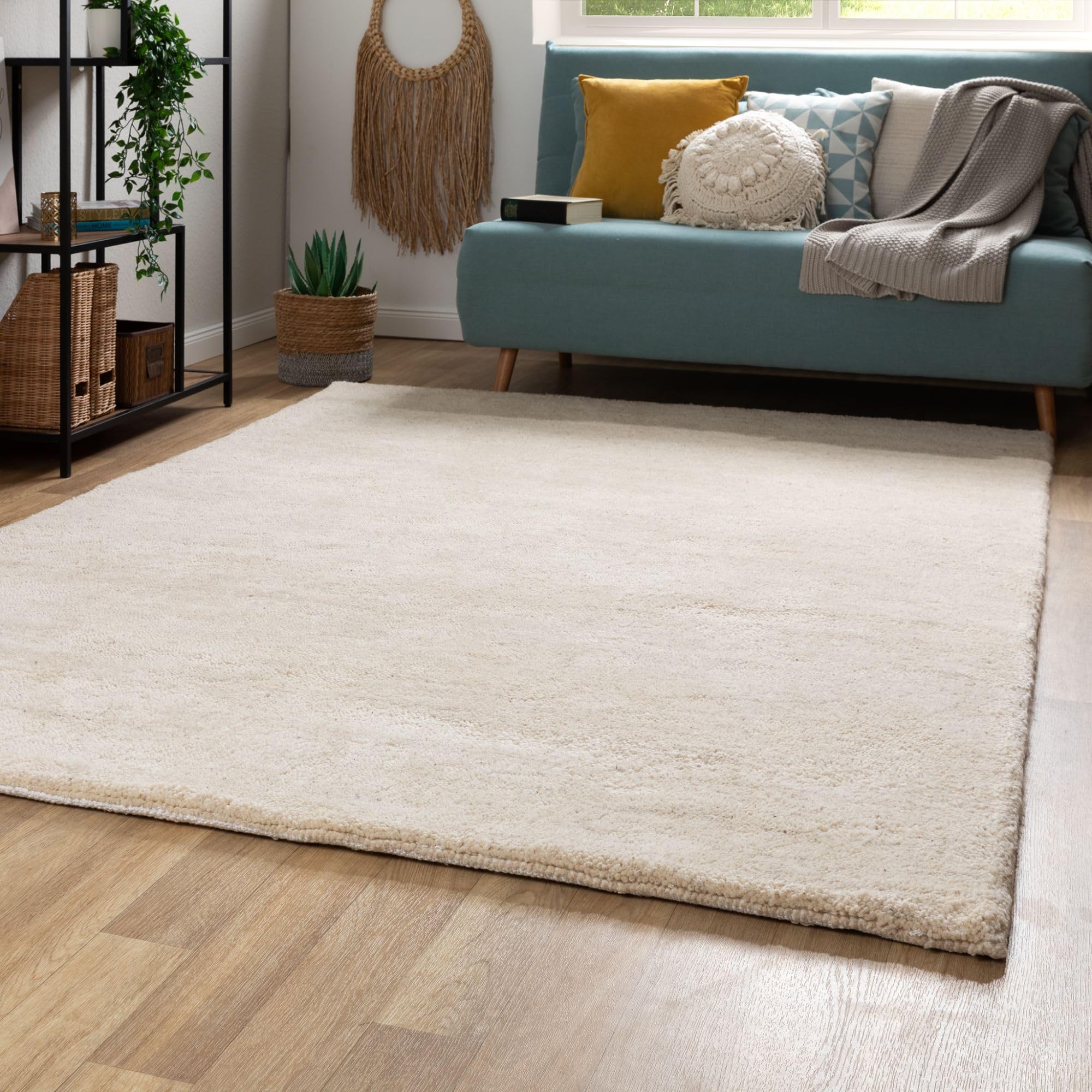 Steffensmeier Teppich 'Contemporary Comfort' – 240x340 Cm, Taupe, Hochflor Aus Polypropylen