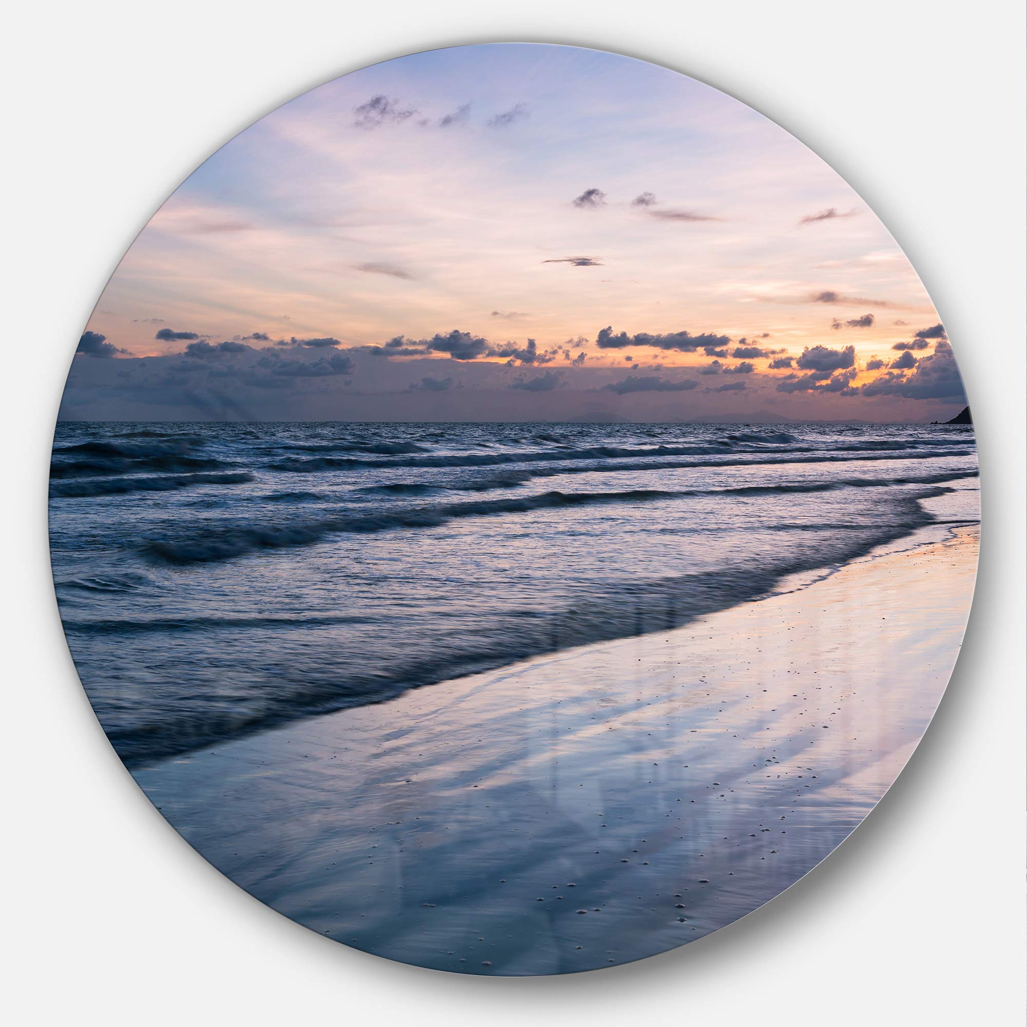 Amazon.co.jp: Designart ブルーサンセット 海の波 タイ ビーチ 大型