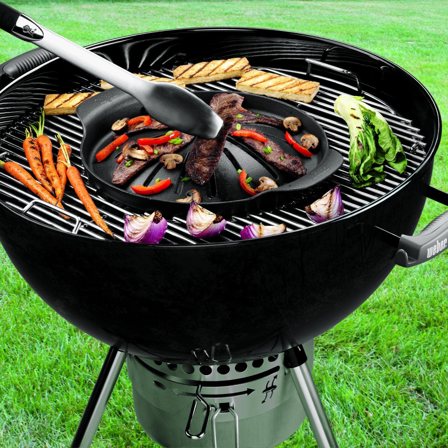 Weber 8835 Ricambio griglie griglia 57 cm sistema Gourmet Ferro cromato