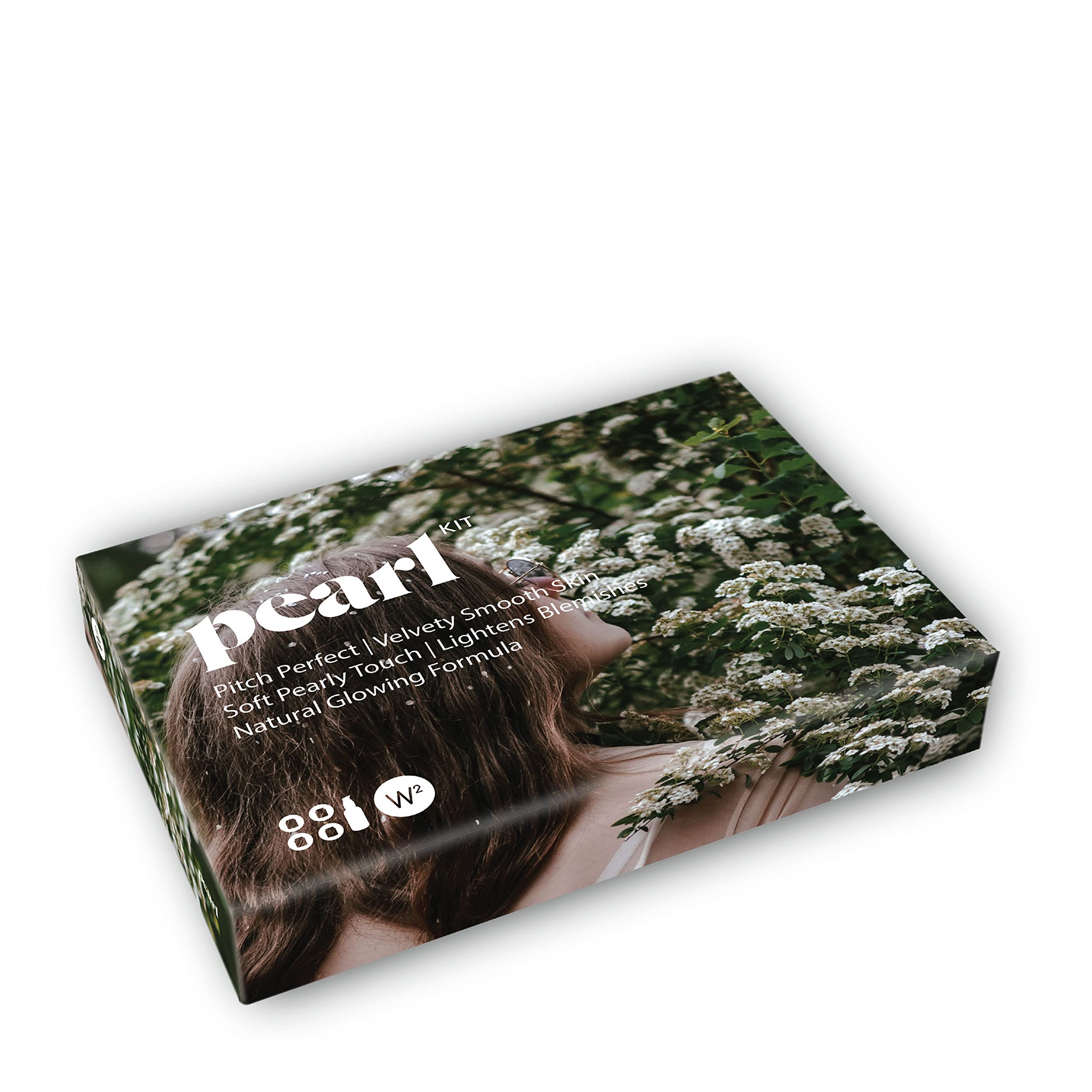 W2 Why Wait Pearl Sno-White Facial Kit, Pearl Cleansing Gel, Scrub, Massage Cream, Face Mask, Serum