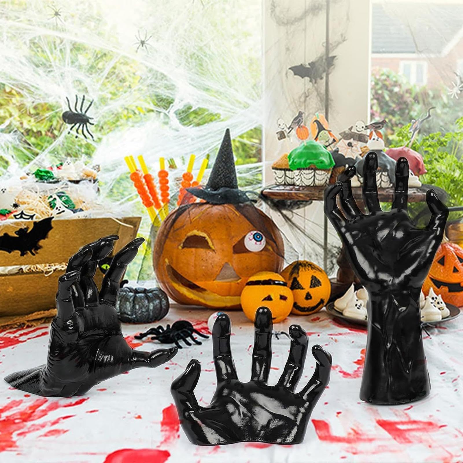 Halloween Hand Deko,Gruselige Hände Halloween Deko Produktbild-Vorschau 5