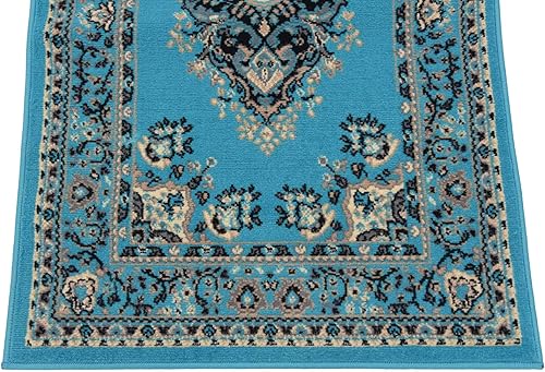 Vista 319 de Unique Loom Reza Collection- Alfombra, Polipropileno, Marrón Marrón/ marfil