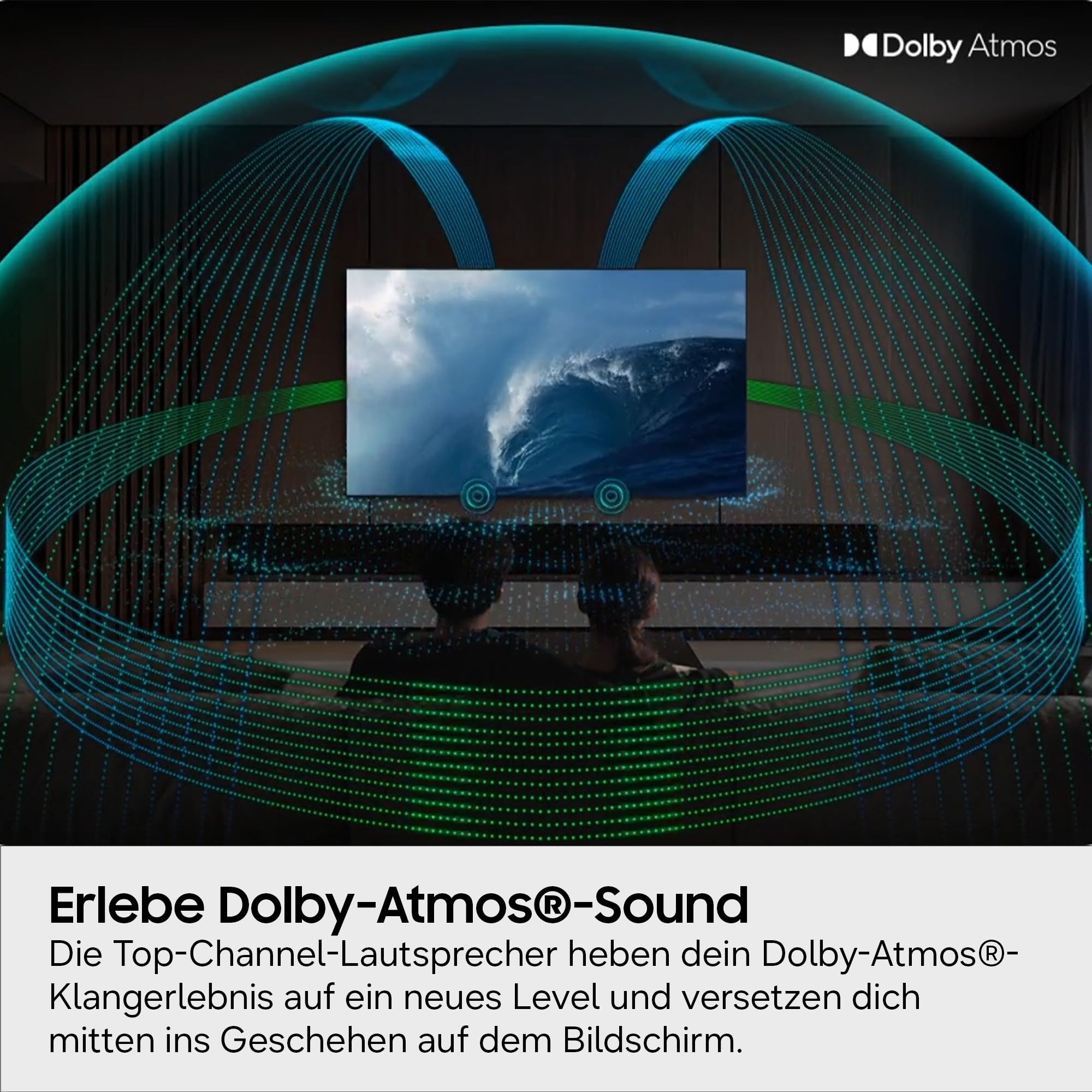 Samsung OLED 4K S90F 65 Zoll (163 cm), UHD Fernseher, Optimiert für Fussball und Gaming, NQ4 AI Gen3 Prozessor, OLED HDR+, 4K Upscaling Pro, Dolby Atmos, Motion Xcelerator, Samsung Vision AI Smart TV