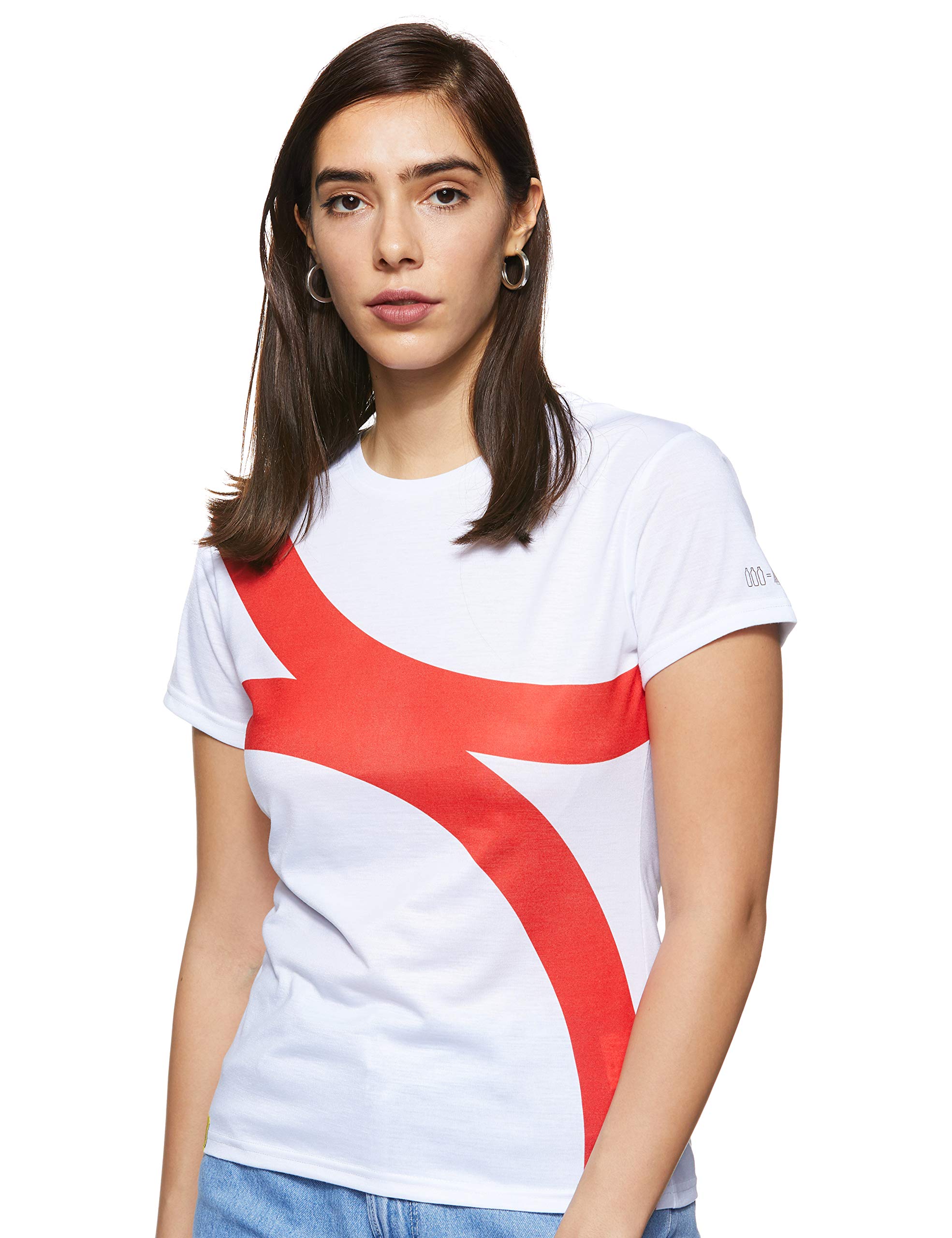 Expo 2020 DubaiWomen's Supergraphic Logo T-Shirt, Small, White/Red