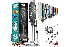 Elita Pro Milk Frother: The Ultimate Foam Maker for Coffee & Beyond
