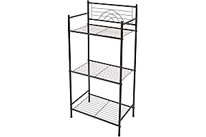 Bath Bliss Freestanding 3 Tier Bathroom Storage Shelf