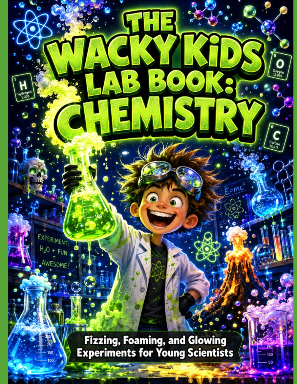 The Wacky Kids Lab Book: Chemistry: Fizzing, Foaming, and Glowing Experiments for Young Scientists