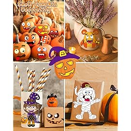 42 Sheets Halloween Party Favors Stickers for Kids, Halloween Crafts Make Your Own Stickers, Goodie Bag Fillers Toys Gifts Activities Games for Kids Party