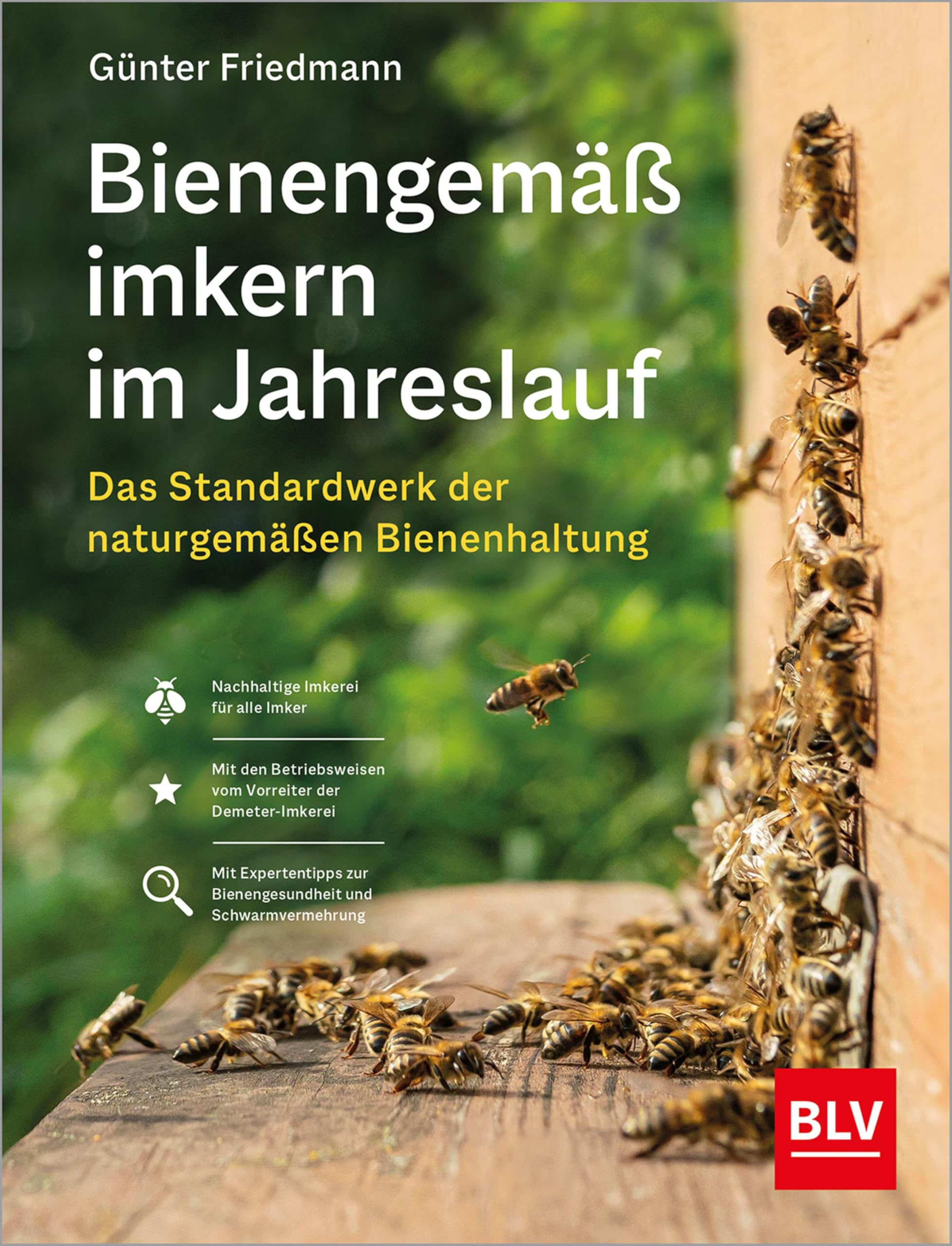 Bienengemäß imkern im Jahreslauf: Das Standardwerk für Imker - naturnahe Bienenhaltung Monat für Monat