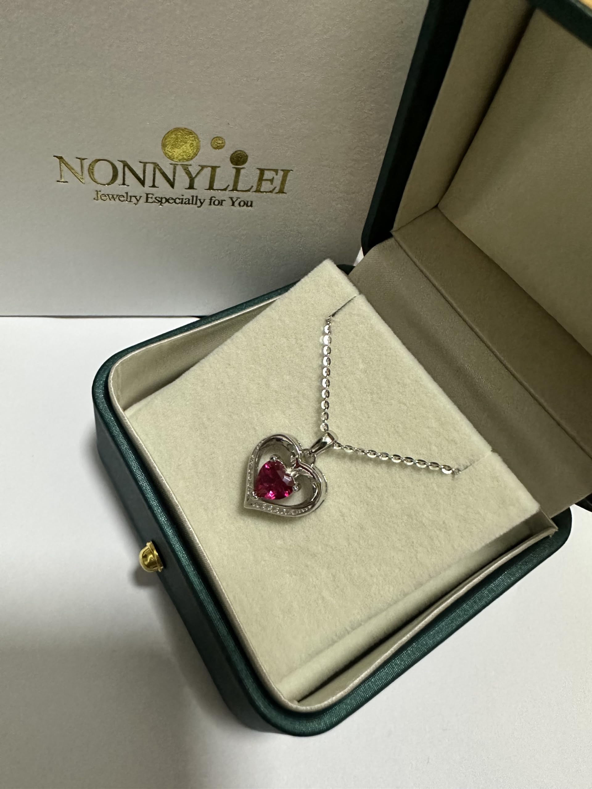 Cadena para mujer con forma de corazón, colgante de corazón, Navidad, día de la madre, regalo de San Valentín, aniversario, boda, cumpleaños, mujer, novia