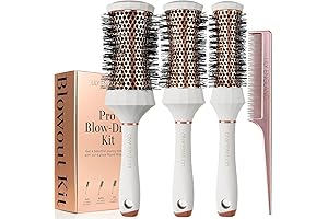 Lily England Round Hair Brushes Set