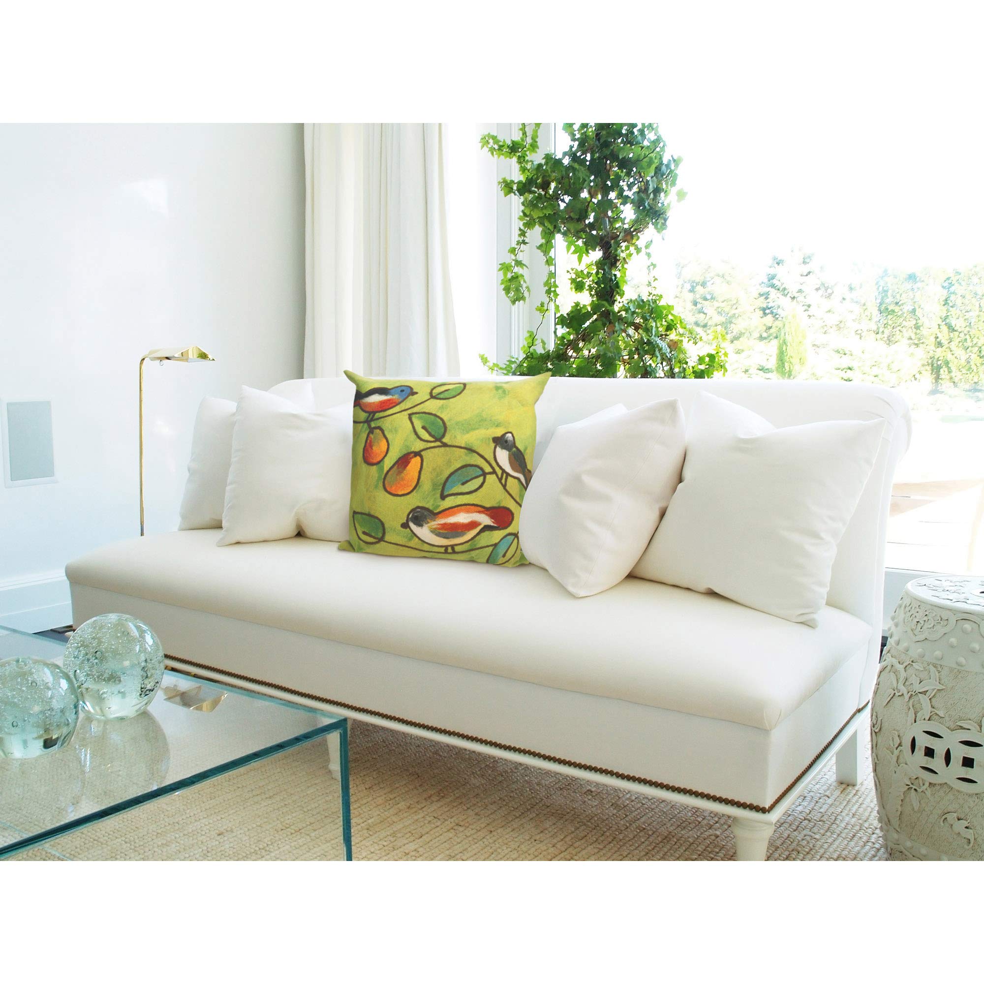 Liora Manne 7SC2S411906 Visions III Indoor/Outdoor Pillow, 20