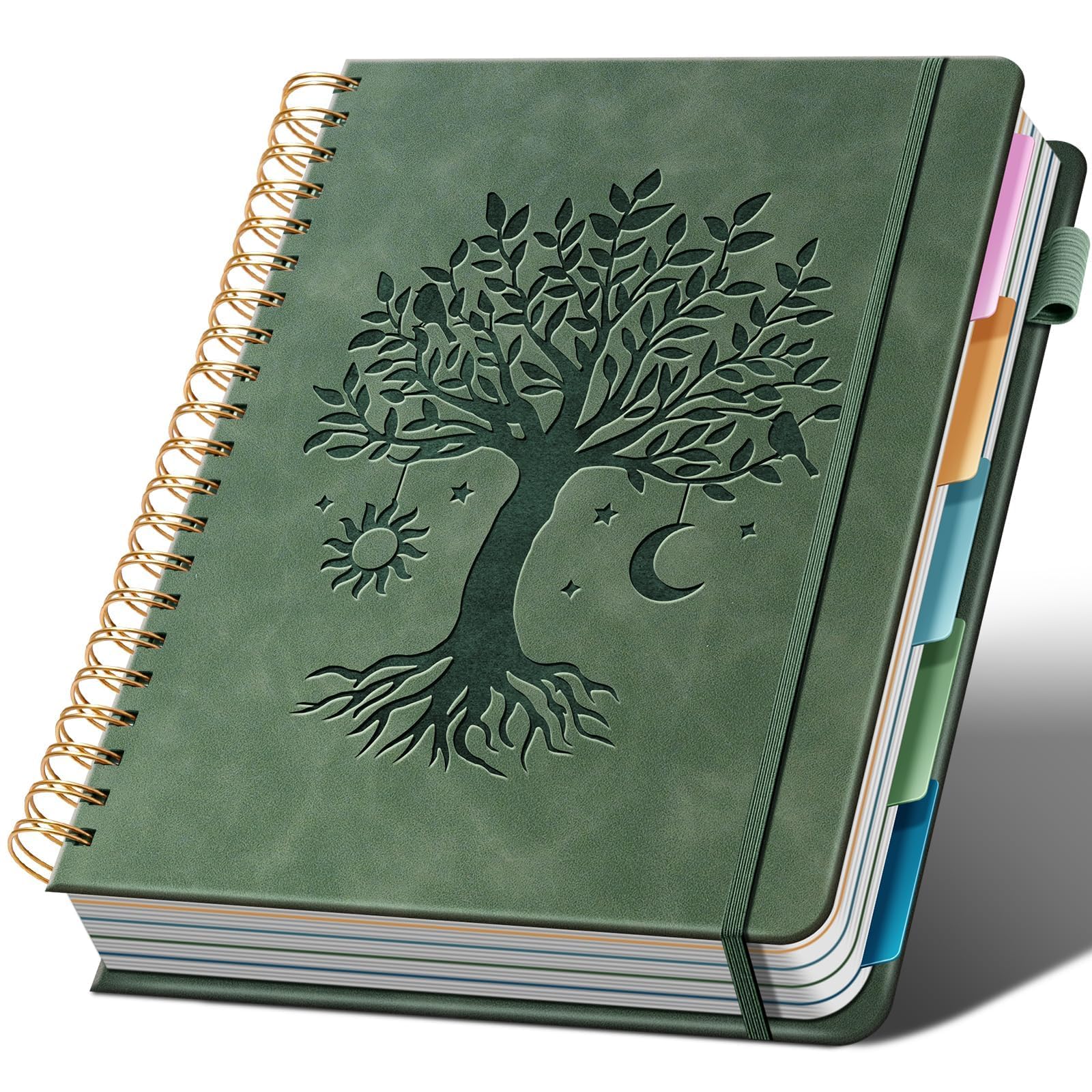 Ovesmusl Hardcover Spiral Notebook 8.5" x 11"